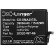 Samsung SCUD-WT-N6 helyettesítő mobiltelefon akkumulátor (Li-Polymer, 3.85V, 3900mAh / 15.02Wh) - Utángyártott