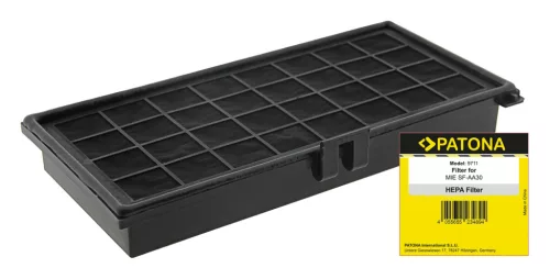 Miele 09616080 helyettesítő HEPA aktívszenes szűrőbetét - Utángyártott