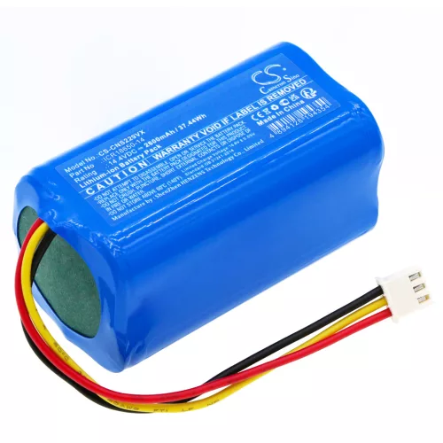 Trifo Ironpie M6+ készülékhez takarítógép akkumulátor (Li-ion, 14.4V, 2600mAh / 37.44Wh) - Utángyártott