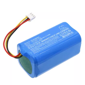   EZIclean INR18650-4S1P helyettesítő takarítógép akkumulátor (Li-ion, 14.4V, 2600mAh / 37.44Wh) - Utángyártott