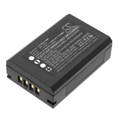 Leica BP-SCL5 helyettesítő fényképezőgép akkumulátor (Li-ion, 7.4V, 1200mAh / 8.88Wh) - Utángyártott