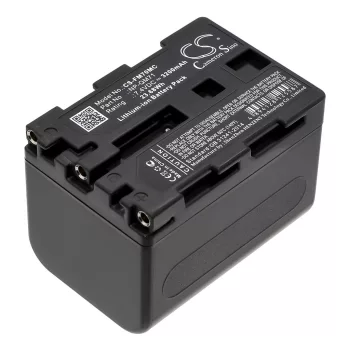   Sony NP-QM70, NP-QM71 helyettesítő kamera akkumulátor (Li-ion, 7.4V, 3200mAh / 23.68Wh) - Utángyártott