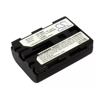   Sony NP-QM51 helyettesítő fényképezőgép akkumulátor (Li-ion, 7.4V, 1300mAh / 9.62Wh) - Utángyártott