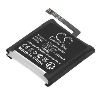   Amazfit PL572428 helyettesítő okosóra akkumulátor (Li-Polymer, 3.87V, 500mAh / 1.94Wh) - Utángyártott