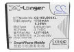 Hisense LI37163A helyettesítő mobiltelefon akkumulátor (Li-ion, 3.7V, 1700mAh / 6.29Wh) - Utángyártott