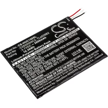   Alcatel TLp028BD helyettesítő tablet akkumulátor (Li-Polymer, 3.7V, 2800mAh / 10.36Wh) - Utángyártott