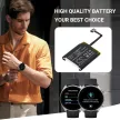 Amazfit PL412631 helyettesítő okosóra akkumulátor (Li-Polymer, 3.87V, 470mAh / 1.82Wh) - Utángyártott