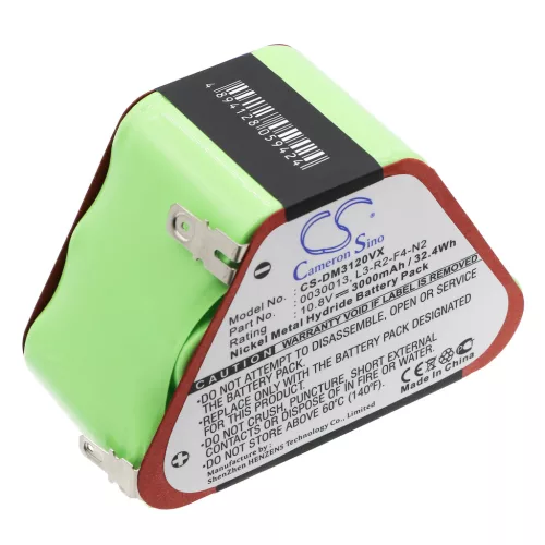Dirt Devil L3-R2-F4-N2 helyettesítő takarítógép akkumulátor (Ni-MH, 10.8V, 3000mAh / 32.4Wh) - Utángyártott