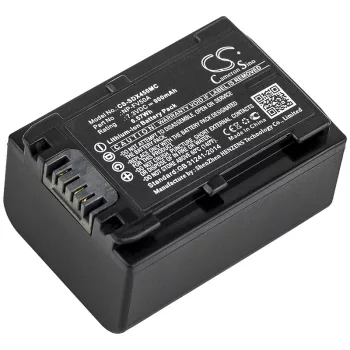   Sony NP-FV50A helyettesítő akkumulátor (Li-ion, 7.3V, 900mAh / 6.57Wh) - Utángyártott