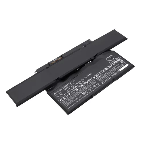 Microsoft G3HTA071H helyettesítő laptop akkumulátor (Li-Polymer, 11.38V, 4900mAh / 55.76Wh) - Utángyártott
