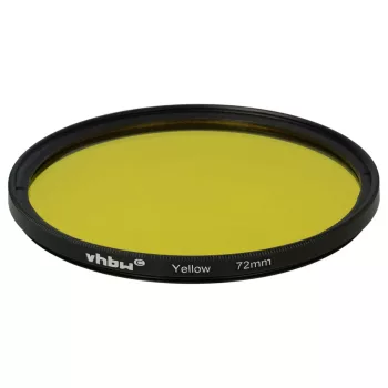   72 mm sárga fényképezőgép objektív szín szűrő - Utángyártott