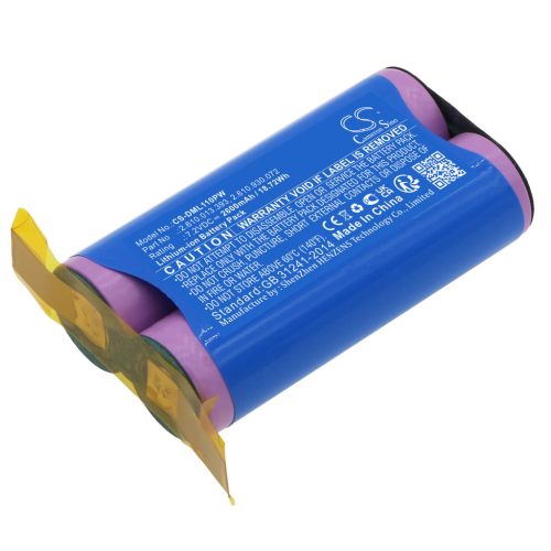 Dremel 2.610.930.072 helyettesítő szerszámgép akkumulátor (Li-Ion, 7.2V, 2600mAh / 18.72Wh) - Utángyártott