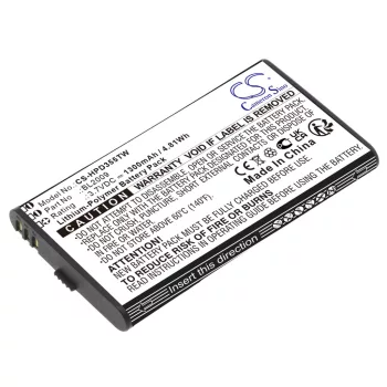   Hytera BL2009 helyettesítő rádió akkumulátor (Li-Polymer, 3.7V, 1300mAh / 4.81Wh) - Utángyártott