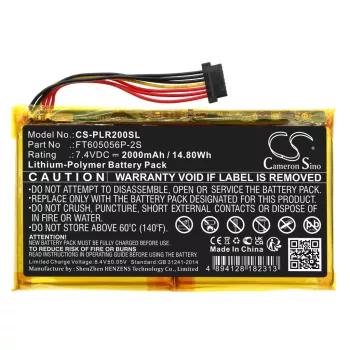   Polaroid FT605056P-2S helyettesítő laptop akkumulátor (Li-Polymer, 7.4V, 2000mAh / 14.8Wh) - Utángyártott