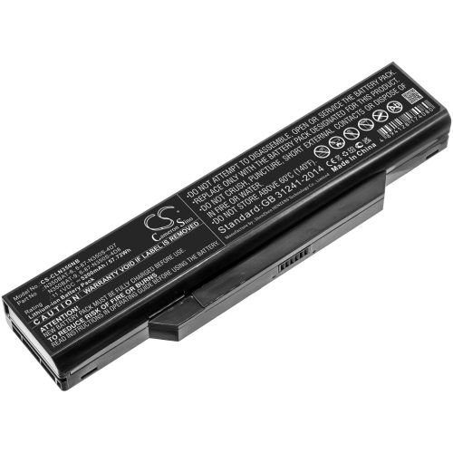 Clevo N350BAT-9 helyettesítő laptop akkumulátor (Li-Ion, 11.1V, 5200mAh / 57.72Wh) - Utángyártott