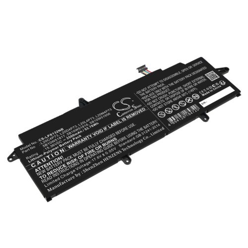 Lenovo SB10W51956 helyettesítő laptop akkumulátor (Li-Polymer, 15.36V, 3500mAh / 53.76Wh, Fekete) - Utángyártott