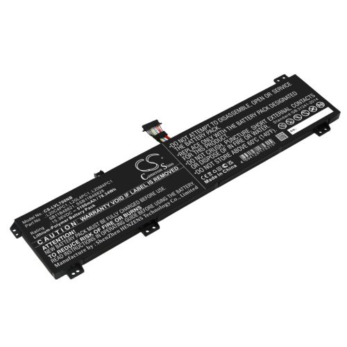 Lenovo SSB11B48828 helyettesítő laptop akkumulátor (Li-Polymer, 15.36V, 5100mAh / 78.34Wh) - Utángyártott