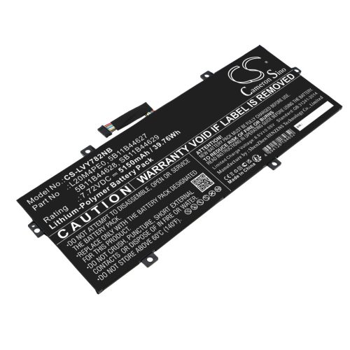 Lenovo SB11B44629 helyettesítő laptop akkumulátor (Li-Polymer, 7.72V, 5150mAh / 39.76Wh) - Utángyártott