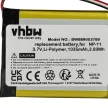 Casio NP-11A helyettesítő fényképezőgép akkumulátor (Li-Polymer, 3.7V, 1035mAh / 3.83Wh) - Utángyártott