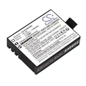   EZVIZ S5, S6 készülékekhez fényképezőgép akkumulátor (Li-Ion, 3.8V, 1100mAh / 4.18Wh) - Utángyártott