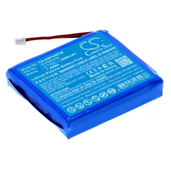   Albrecht JHHY903448A helyettesítő rádió akkumulátor (Li-Polymer, 3.7V, 2000mAh / 2000Wh) - Utángyártott