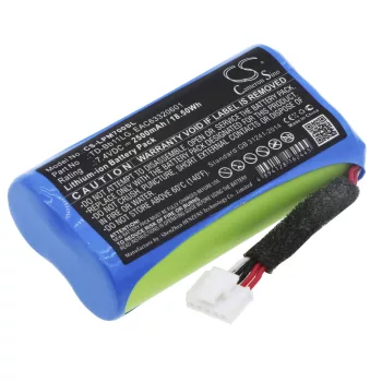   LG TD-Bb11 helyettesítő hangszóró akkumulátor (Li-Ion, 7.4V, 2500mAh / 18.5Wh) - Utángyártott
