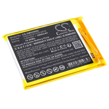   Gigaset V30145-K1310-X475 helyettesítő mobiltelefon akkumulátor (Li-Polymer, 3.85V, 4800mAh / 18.48Wh) - Utángyártott
