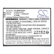 Maxwest AHB425462P helyettesítő mobiltelefon akkumulátor (Li-Polymer, 3.8V, 2300mAh / 8.74Wh) - Utángyártott