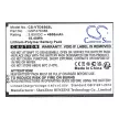 Vortex GSP476386 helyettesítő mobiltelefon akkumulátor (Li-Polymer, 3.85V, 4800mAh / 18.48Wh) - Utángyártott