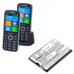 Bea-fon SL860 helyettesítő mobiltelefon akkumulátor (Li-ion, 3.7V, 1450mAh / 5.37Wh) - Utángyártott