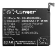 Xiaomi BN31 helyettesítő mobiltelefon akkumulátor (Li-Polymer, 3.85V, 3000mAh / 11.55Wh) - Utángyártott