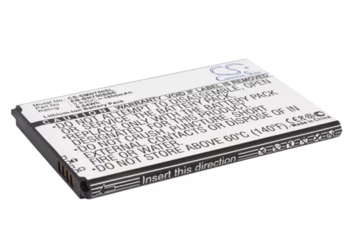 Samsung EB-BN750BBE helyettesítő mobiltelefon akkumulátor (Li-ion, 3.8V, 1800mAh / 6.84Wh) - Utángyártott