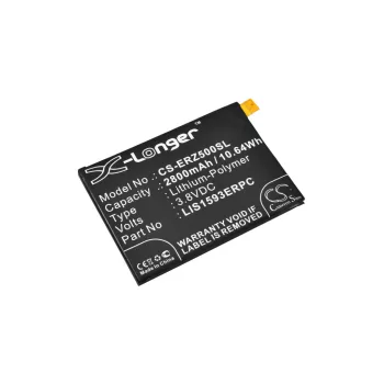   Sony Ericsson LIS1593ERPC helyettesítő mobiltelefon akkumulátor (Li-Polymer, 3.8V, 2800mAh / 10.64Wh) - Utángyártott