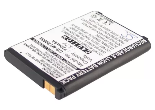 Sagem WT048000800 helyettesítő mobiltelefon akkumulátor (Li-ion, 3.7V, 720mAh / 2.66Wh) - Utángyártott