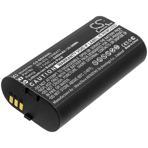 SportDOG TEK 2.0 GPS handheld készülékhez akkumulátor (Li-ion, 3.7V, 6400mAh / 23.68Wh) - Utángyártott