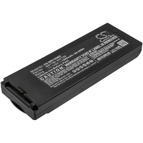 Welch-Allyn Connex VSM 6000 készülékhez akkumulátor (Li-ion, 11.1V, 86.58Wh / 7800mAh) - Utángyártott