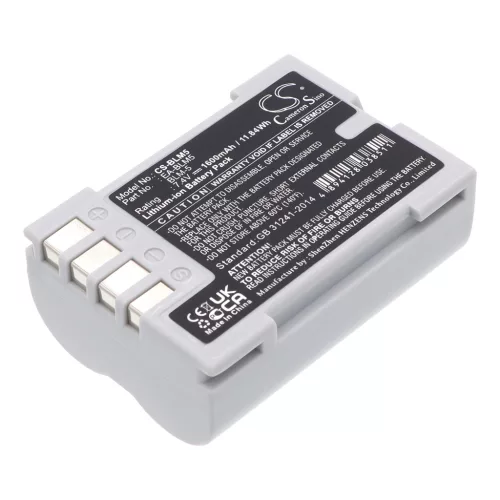 Olympus BLM-5, EA-BLM5 helyettesítő akkumulátor (Li-ion, 7.4V, 1600mAh) - Utángyártott