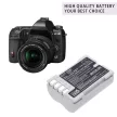 Olympus BLM-5, EA-BLM5 helyettesítő akkumulátor (Li-ion, 7.4V, 1600mAh) - Utángyártott