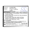 Panasonic DMW-BCM13PP helyettesítő akkumulátor (Li-ion, 3.7V, 950mAh / 3.52Wh) - Utángyártott