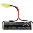 Shark XBAT3700 Type 1 helyettesítő takarítógép akkumulátor (Li-ion, 3.7V, 2600mAh / 9.62Wh) - Utángyártott
