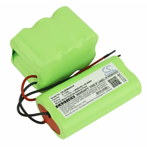 ZEPTER E-1486 helyettesítő takarítógép akkumulátor (Ni-MH, 12.0V, 3000mAh / 36.00Wh) - Utángyártott