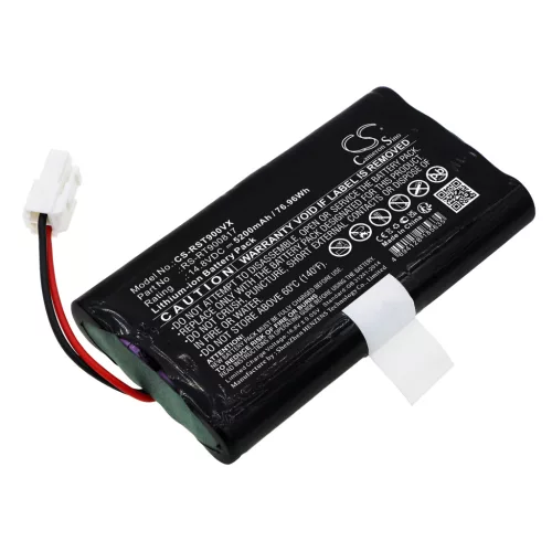 Rowenta RS-RT900817 helyettesítő takarítógép akkumulátor (Li-ion, 14.8V, 5200mAh / 76.96Wh) - Utángyártott