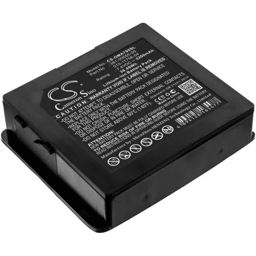 Garmin 361-00055-00 helyettesítő akkumulátor (Li-ion, 7.4V, 5200mAh / 38.48Wh) - Utángyártott