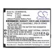 Bea-fon SL651a helyettesítő mobiltelefon akkumulátor (Li-Polymer, 3.7V, 900mAh / 3.33Wh) - Utángyártott