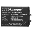 Honor HB486492EGW helyettesítő mobiltelefon akkumulátor (Li-Polymer, 3.89V, 4700mAh / 18.28Wh) - Utángyártott