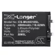 Redmi BM5L helyettesítő mobiltelefon akkumulátor (Li-Polymer, 3.88V, 4800mAh / 18.62Wh) - Utángyártott