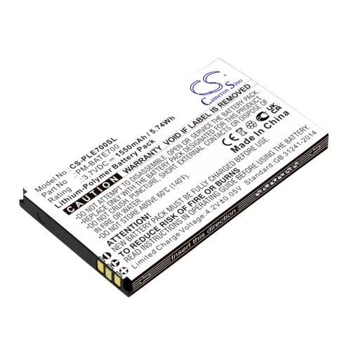 Plum PM-BATE700 helyettesítő mobiltelefon akkumulátor (Li-Polymer, 3.7V, 1550mAh / 5.74Wh) - Utángyártott