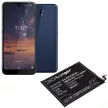 Nokia WT241 helyettesítő mobiltelefon akkumulátor (Li-Polymer, 3.8V, 3800mAh / 14.44Wh) - Utángyártott