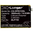 OPPO BLP755 helyettesítő mobiltelefon akkumulátor (Li-Polymer, 3.85V, 3800mAh / 14.63Wh) - Utángyártott