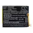BLU C736048350L helyettesítő mobiltelefon akkumulátor (Li-Polymer, 3.8V, 3300mAh / 12.54Wh) - Utángyártott